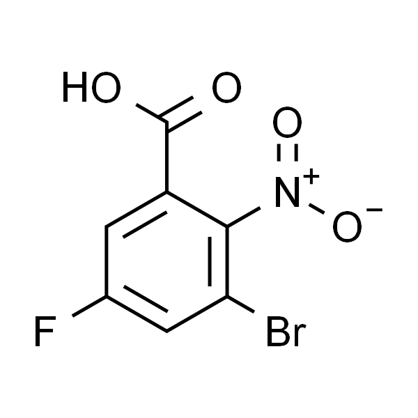 3-溴-5-氟-2-硝基苯甲酸