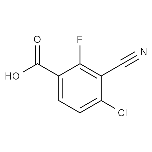 4-氯-3-氰基-2-氟苯甲酸