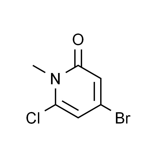4-溴-6-氯-1-甲基吡啶-2(1H)-酮