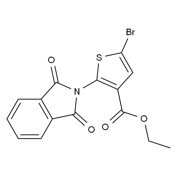 5-溴-2-(1,3-二氧异吲哚-2-基)噻吩-3-羧酸乙酯