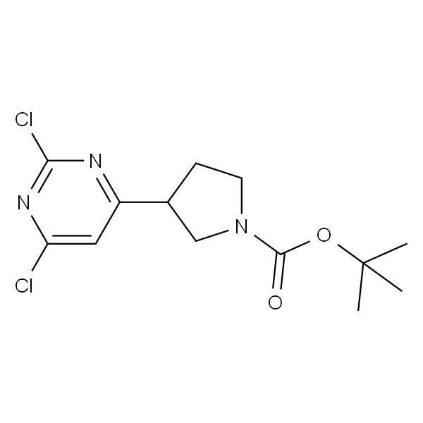 2,4-二氯-6-(1-Boc-吡咯烷-3-基)嘧啶
