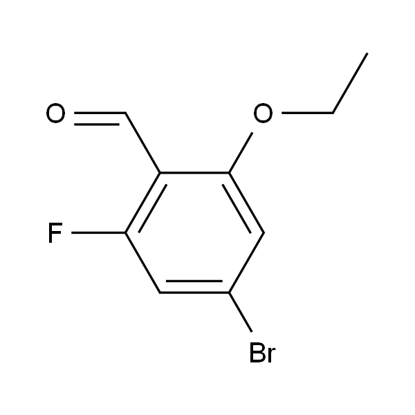 4-溴-2-乙氧基-6-氟苯甲醛