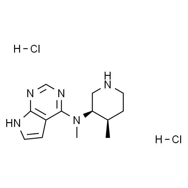 N-甲基-N-((3R,4R)-4-甲基哌啶-3-基)-7H-吡咯并[2,3-d]嘧啶-4-胺二盐酸盐