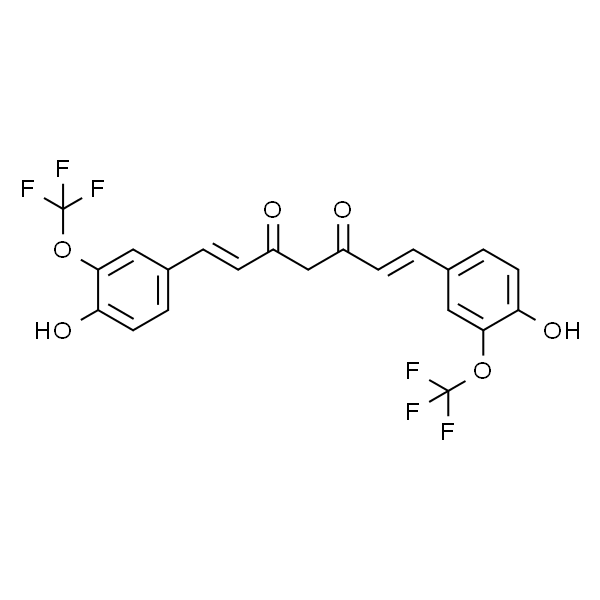 (1E,6E)-1,7-二[3-(三氟甲氧基)-4-羟基苯基]-1,6-庚二烯-3,5-二酮