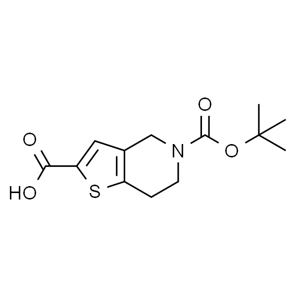 5-BOC--4,5,6,7-四氢噻吩[3,2-C]-吡啶-2-羧酸
