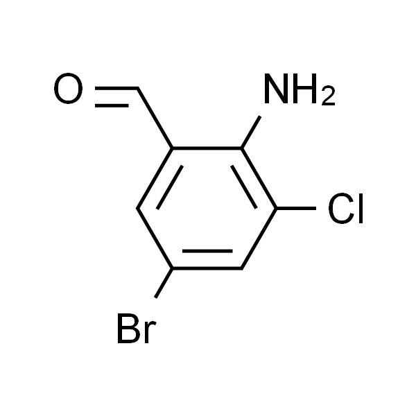 2-氨基-5-溴-3-氯苯甲醛
