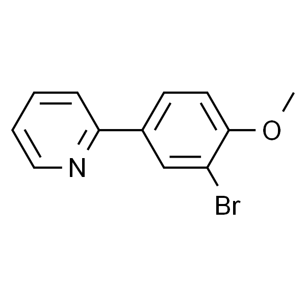 2-(3-溴-4-甲氧基苯在)吡啶