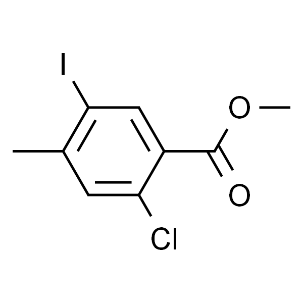 2-氯-5-碘-4-甲基苯甲酸甲酯