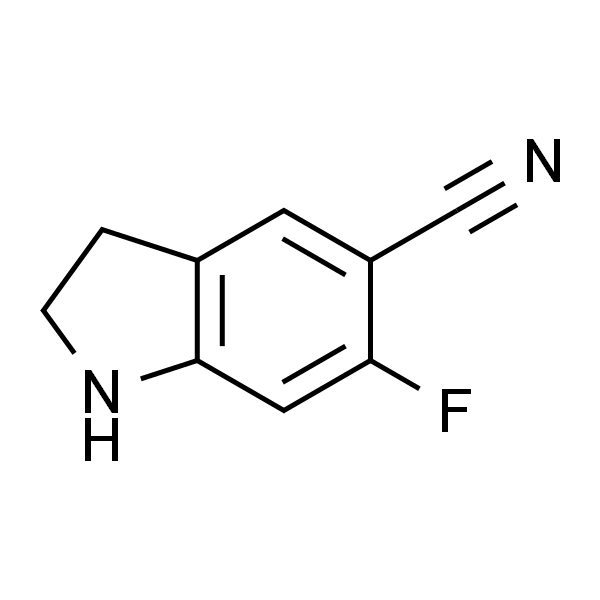 6-氟吲哚啉-5-甲腈