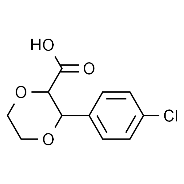 3-(4-氯苯基)-1,4-二噁烷-2-羧酸