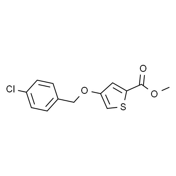 4-((4-氯苄基)氧基)噻吩-2-甲酸甲酯