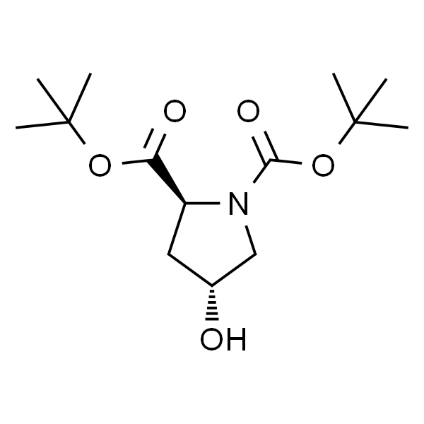 (2S,4R)-双-叔丁基4-羟基吡咯烷-1,2-二甲酸酯