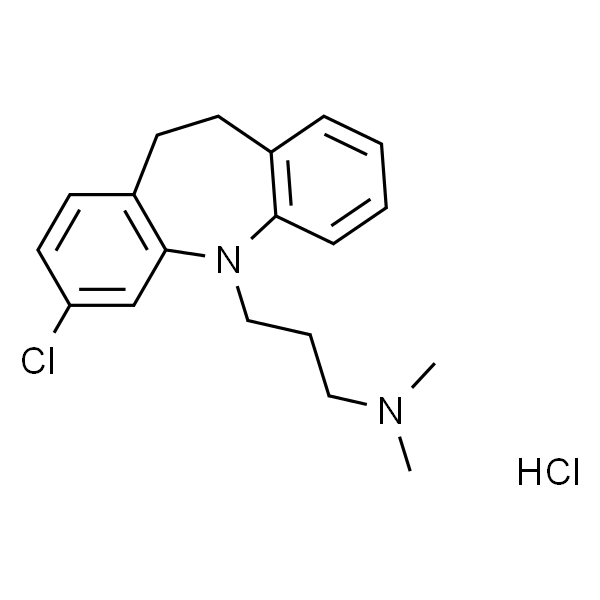 N,N-二甲基-10,11-二氢-3-氯-5H-二苯并[b,f]azepin-5-丙胺盐酸盐