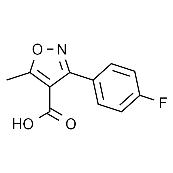 3-(4-氟苯基)-5-甲基异恶唑-3-甲酸
