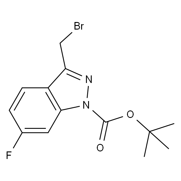 3-(溴甲基)-6-氟-1H-吲唑-1-甲酸叔丁酯