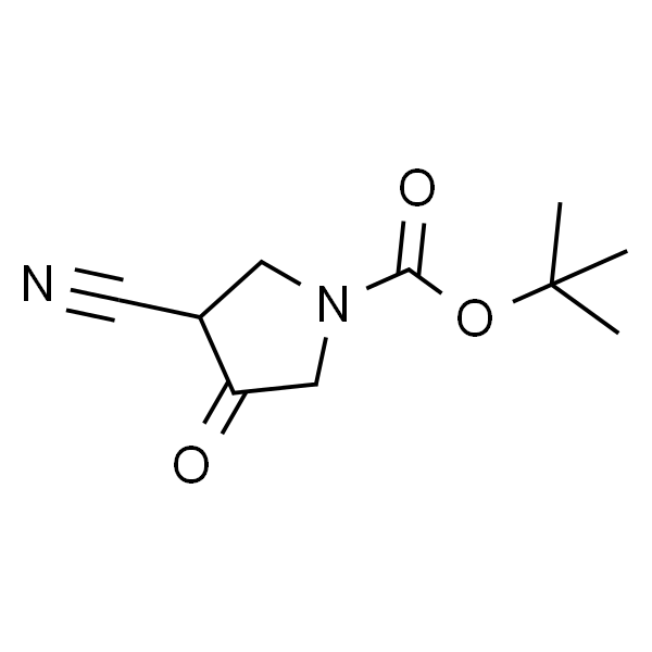 1-叔丁氧羰基-3-氰基-4-吡咯烷酮