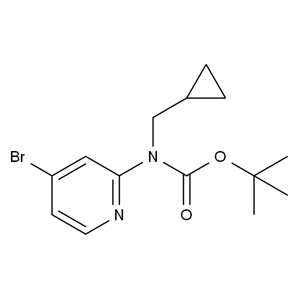 叔丁基(4-溴吡啶-2-基)(环丙基甲基)氨基甲酸酯