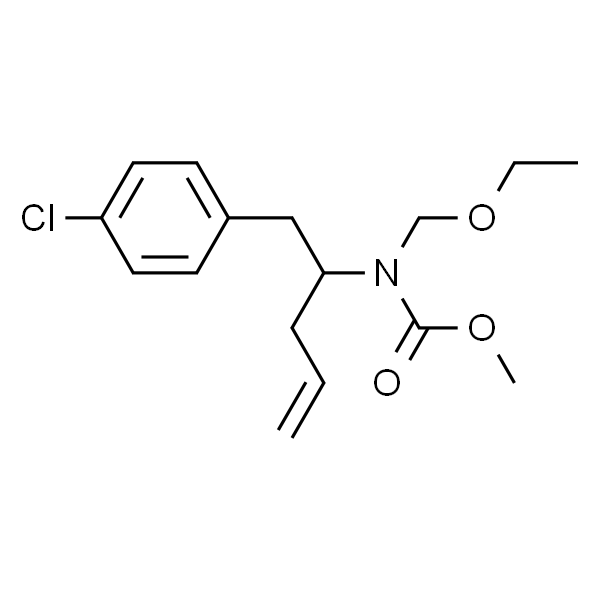 Carbamic acid, [1-[(4-chlorophenyl)methyl]-3-butenyl](ethoxymethyl)-, methyl ester (9CI)