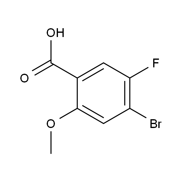 4-溴-5-氟-2-甲氧基苯甲酸
