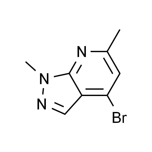 4-溴-1,6-二甲基-1H-吡唑并[3,4-b]吡啶