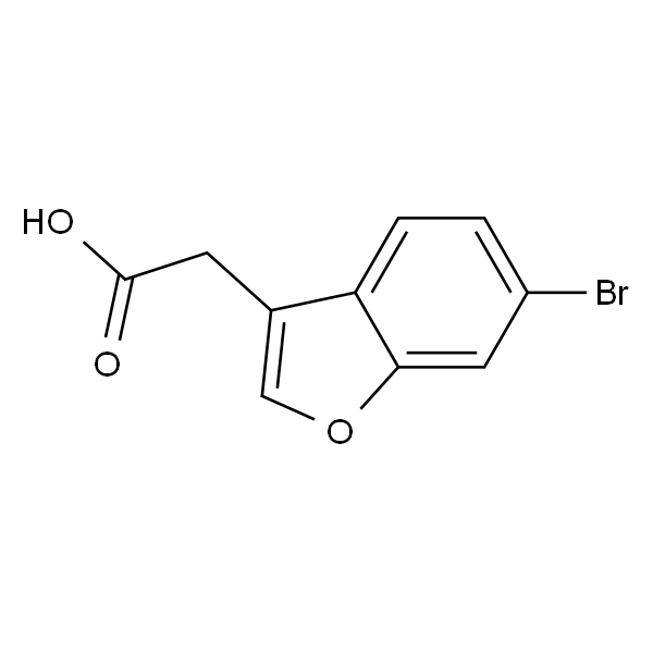 2-(6-溴苯并呋喃-3-基)乙酸