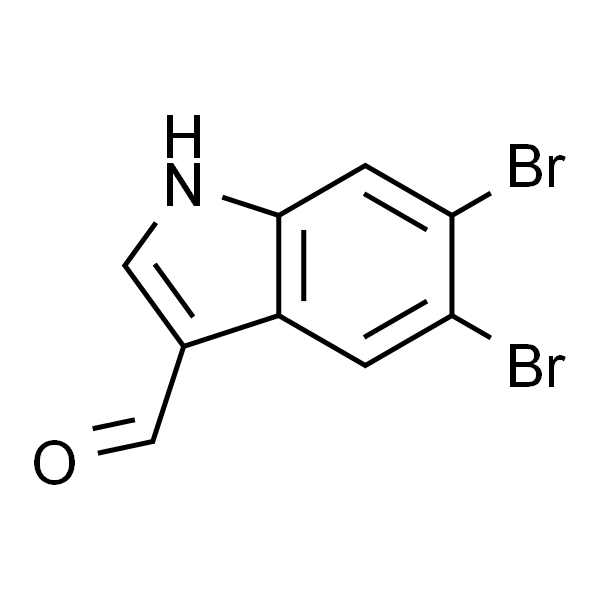 5,6-二溴-1H-吲哚-3-甲醛
