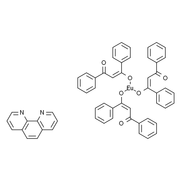 三(1,3-二苯基-1,3-丙二酮基)(1,10-邻二氮杂菲)铕(Ⅲ)