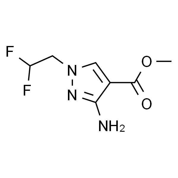 3-氨基-1-(2,2-二氟乙基)-1H-吡唑-4-羧酸甲酯