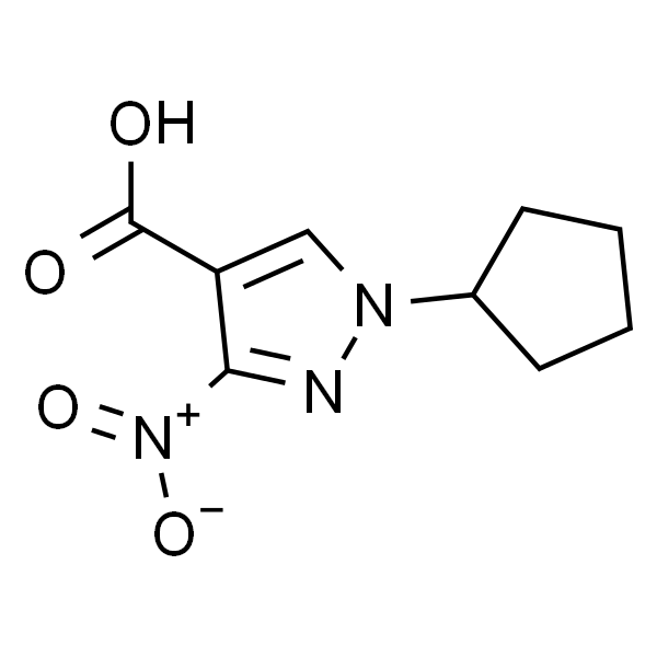 1-环戊基-3-硝基-1H-吡唑-4-羧酸
