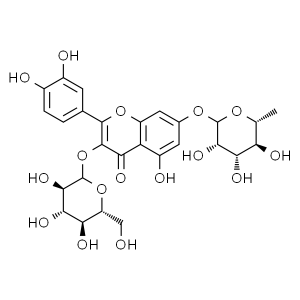 槲皮素-3-O-葡萄糖-7-O-鼠李糖苷