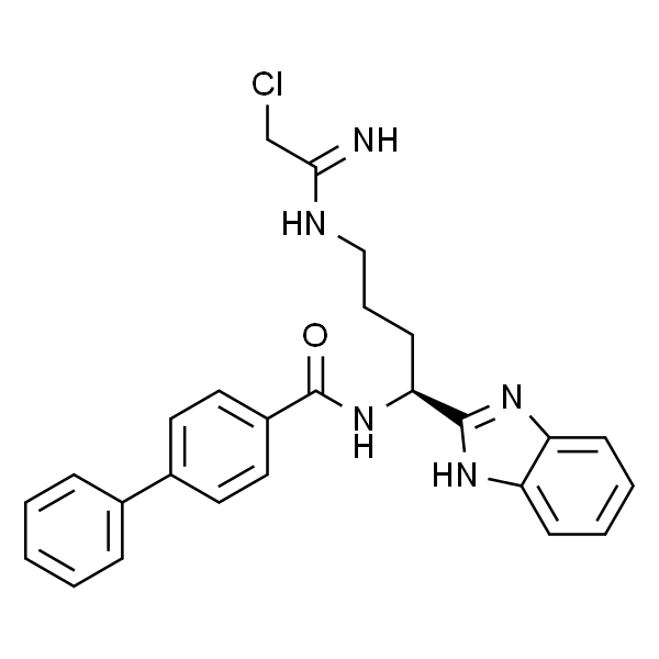(S)-N-(1-(1H-苯并[d]咪唑-2-基)-4-(2-氯乙酰亚胺基)丁基)-[1,1'-联苯基]-4-甲酰胺