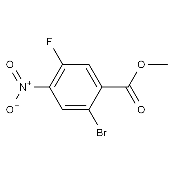 2-溴-4-硝基-5-氟苯甲酸甲酯