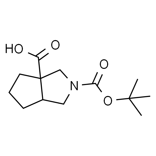 (3aS,6aS)-2-(叔丁氧羰基)六氢环戊[c]吡咯-3a(1H)-羧酸
