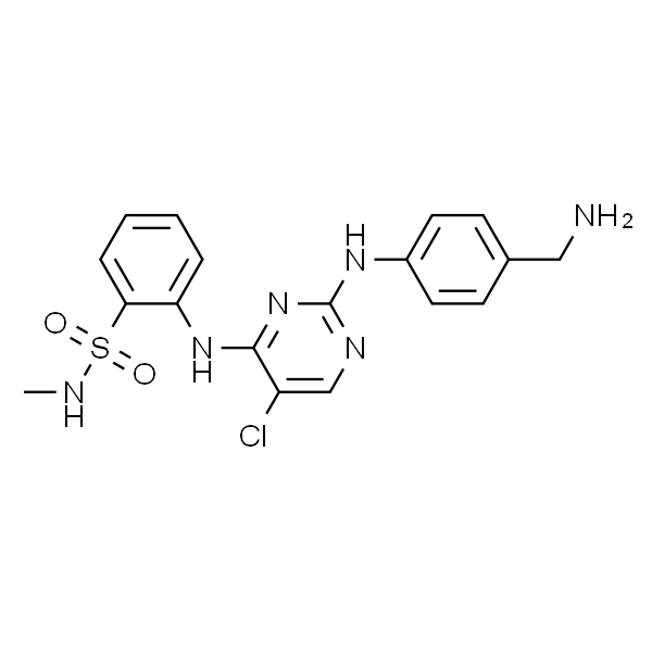 2-[[2-[[4-(氨甲基)苯基]氨基]-5-氯-4-嘧啶基]氨基]-N-甲基苯磺酰胺