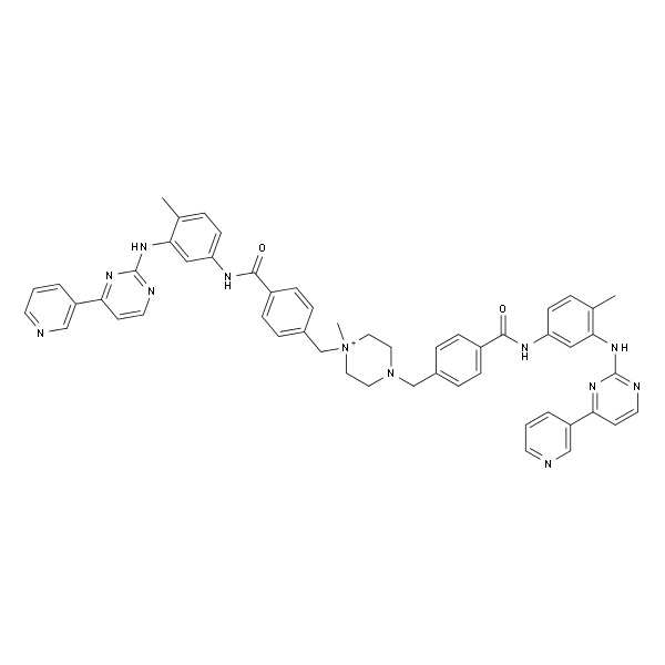 1-甲基-1,4-双(4-(((4-甲基-3-((4-(吡啶基-3-基)嘧啶-2-基)氨基)苯基)氨基甲酰基)苄基)哌嗪-1-基（伊马替尼杂质）