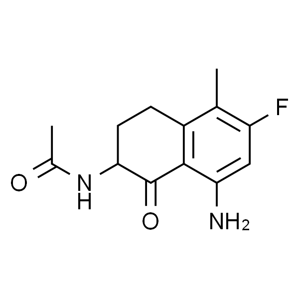 N-(8-氨基-6-氟-5-甲基-1-氧代-1,2,3,4-四氢萘-2-基)乙酰胺