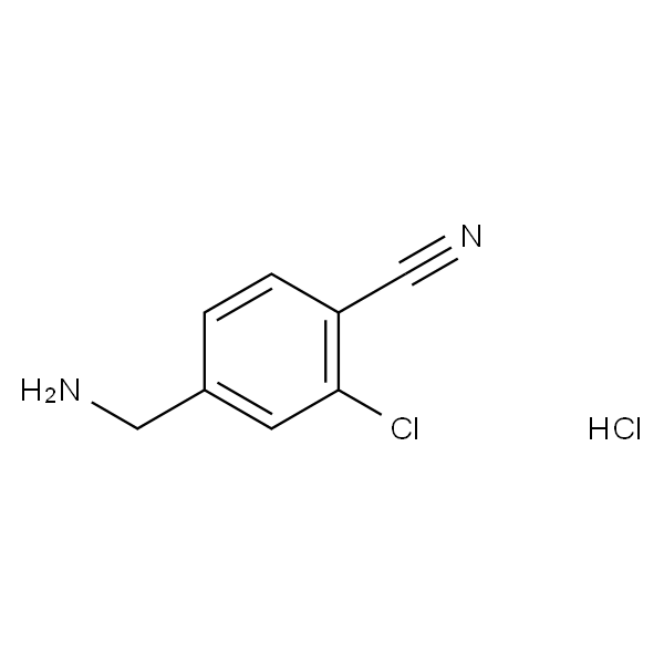 4-(氨基甲基)-2-氯苯甲腈盐酸盐