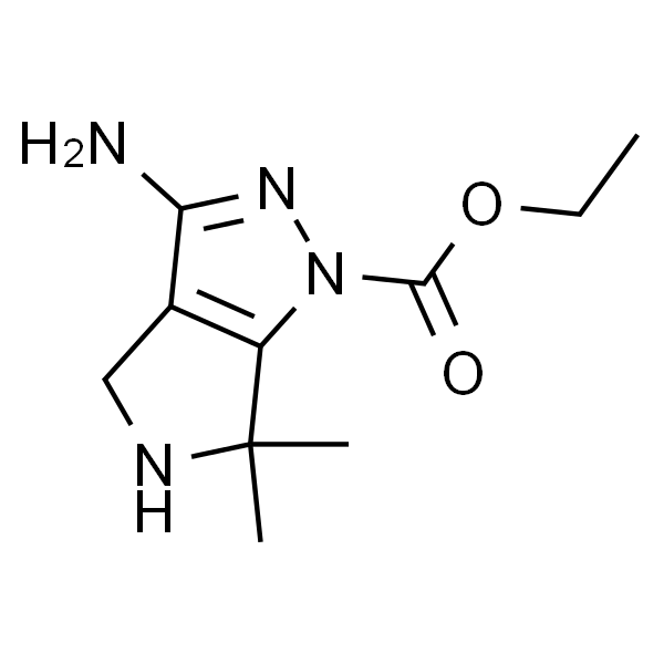 3-氨基-6,6-二甲基-5,6-二氢吡咯并[3,4-c]吡唑-1(4H)-羧酸乙酯