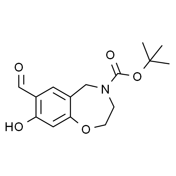 N-Boc-8-羟基-2,3,4,5-四氢苯并[f][1,4]氧氮杂卓-7-甲醛