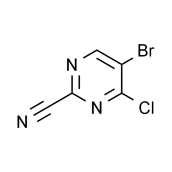 5-溴-4-氯嘧啶-2-甲腈