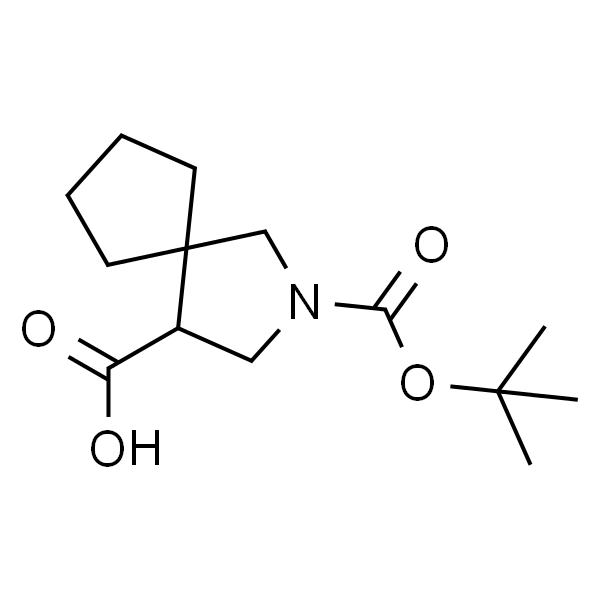 2-[(叔丁氧基)羰基]-2-氮杂螺[4.4]壬烷-4-羧酸