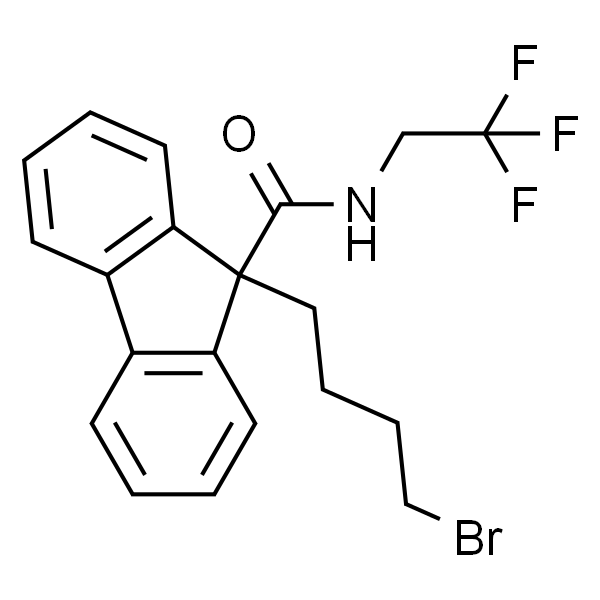 9-(4-溴丁基)-N-(2,2,2-三氟乙基)-9H-芴-9-甲酰胺