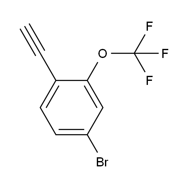 4-溴-1-乙炔基-2-(三氟甲氧基)苯