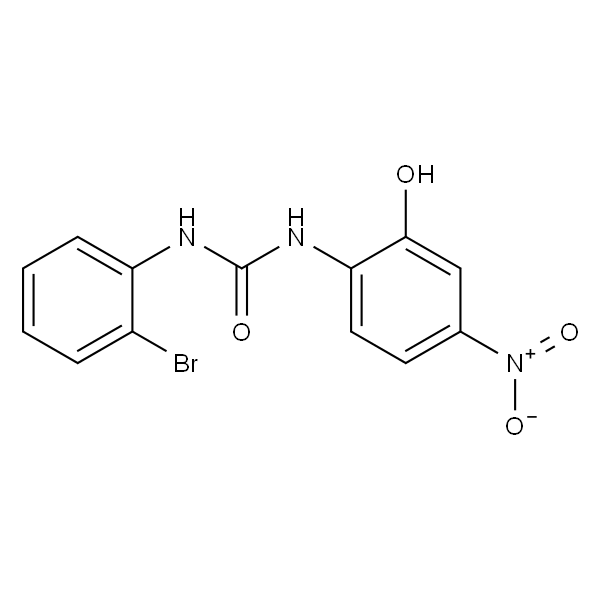 1-(2-溴苯基)-3-(2-羟基-4-硝基苯基)脲