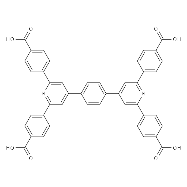 4,4'',4'''',4''''''-(1,4-亚苯基双(吡啶-4,2,6-三基))四苯甲酸