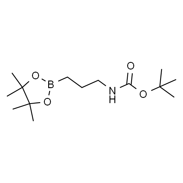 N-[3-(四甲基-1,3,2-二氧杂硼戊烷-2-基)丙基]氨基甲酸叔丁基酯