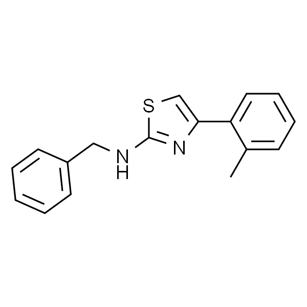 N-苄基-4-(邻甲苯基)噻唑-2-胺