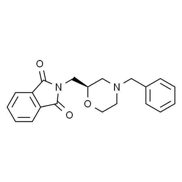 1H-Isoindole-1,3(2H)-dione, 2-[[(2R)-4-(phenylmethyl)-2-morpholinyl]methyl]-