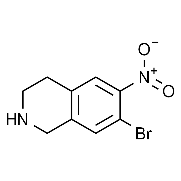 7-溴-6-硝基-1,2,3,4-四氢异喹啉