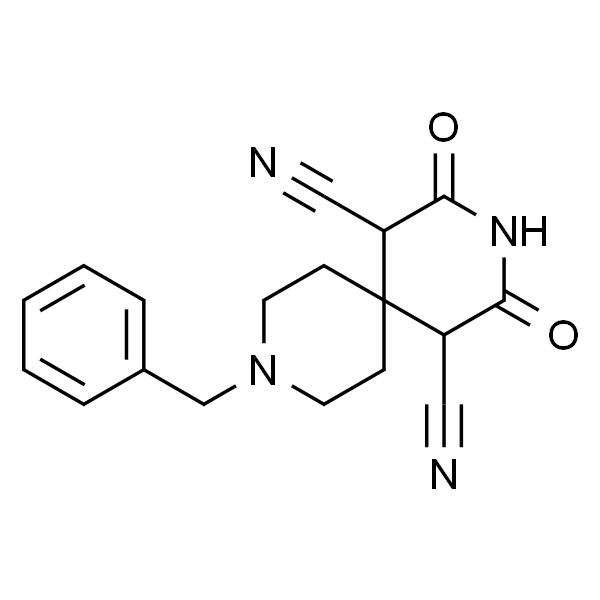 9-苄基-2,4-二氧代-3,9-二氮杂螺[5.5]十一烷-1,5-二碳腈
